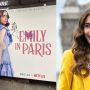 Lily Collins reacts to a ruined Emily in Paris poster in NYC; Ashley Park impressed