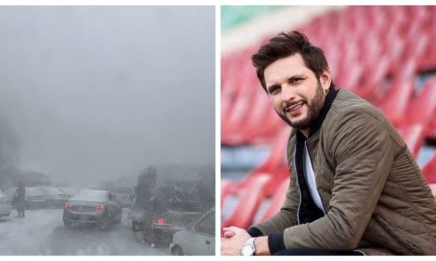 Shahid Afridi expresses grief over situation in Murree situation, blames government