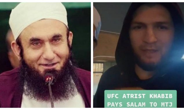 Watch VIDEO: UFC legend Khabib Nurmagomedov extends his greetings to Maulana Tariq Jameel