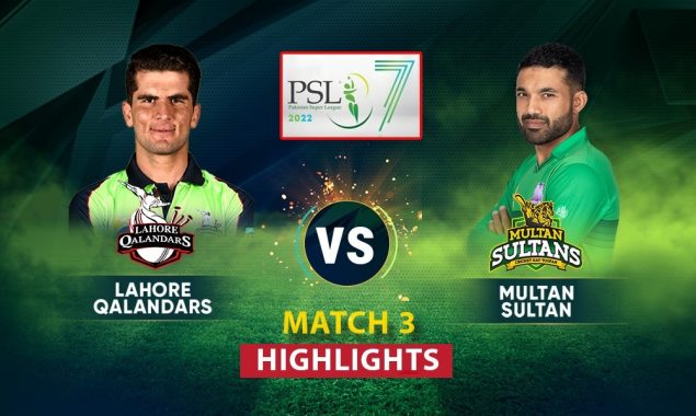 Multan Sultans vs Lahore Qalandars Highlights – Match 3 | PSL 2022 | MS VS LQ