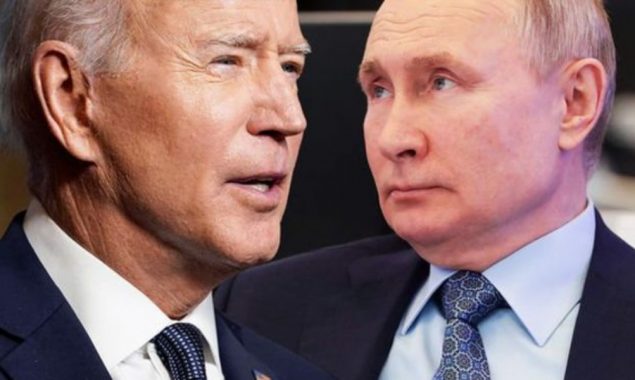 Russia lashes out at Biden’s ‘destabilising’ Ukraine remarks