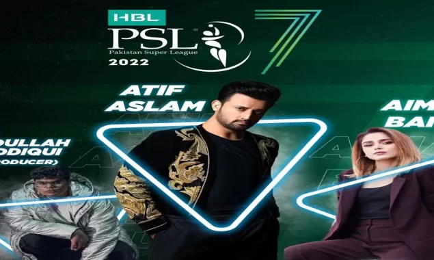 PSL 2022: Aima Baig, Atif Aslam to perform live at PSL 7 opening ceremony
