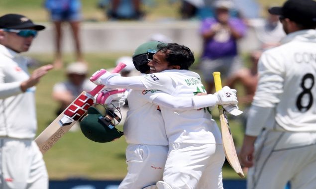 Bangladesh’s Mominul hails ‘unbelievable’ Test win in New Zealand