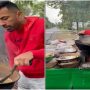 Wahab Riaz selling ‘Channa’ on Pakistani streets, watch