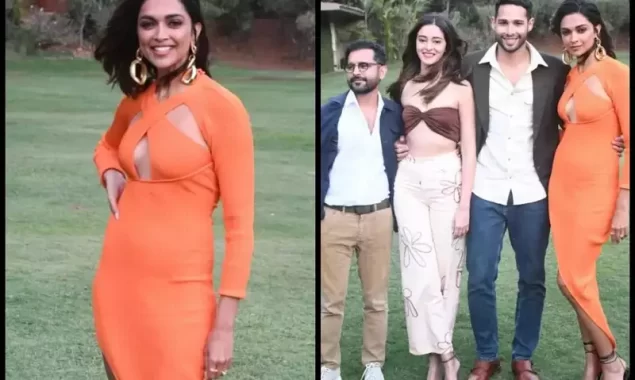 Deepika Padukone, Ananya Panday, and Siddhant Chaturvedi dress up for the promotion of ‘Gehraiyaan.’