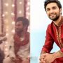 Sajal Aly lays Haldi on Ali Ansari, Saboor Aly in absence of  Ahad Raza Mir