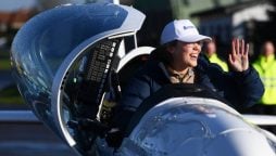 Teen pilot completes round-the-world feat