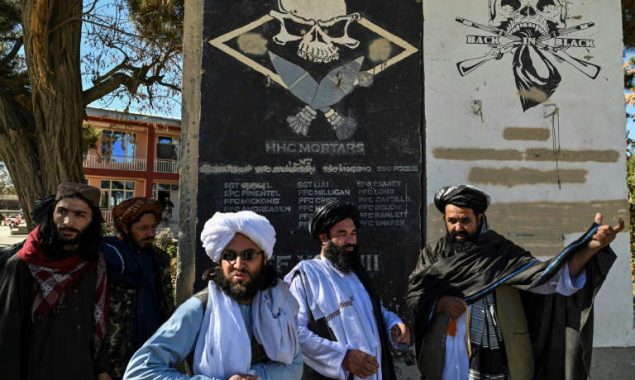 Spoils of war: Taliban put victory over US on display