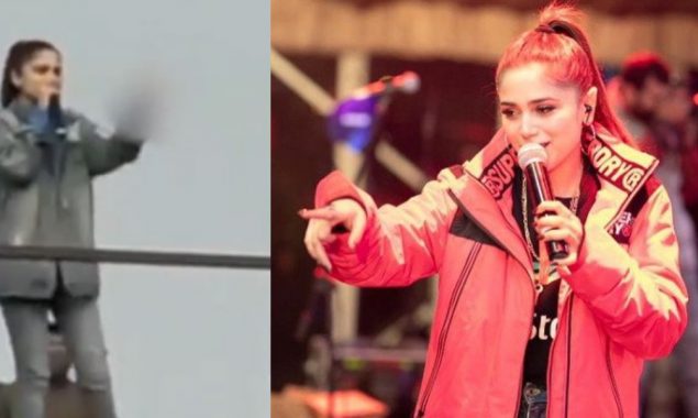 Aima Baig earns support by netizens after she calls out fan for obscene gesture