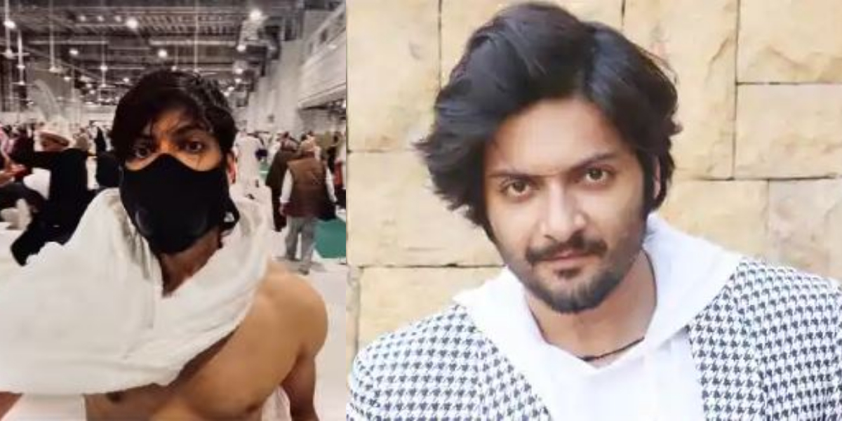 Ali Fazal visits Mecca and Medina