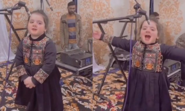 Baby Amal sings ‘Let it go’, Aiman and Minal applause her baby words