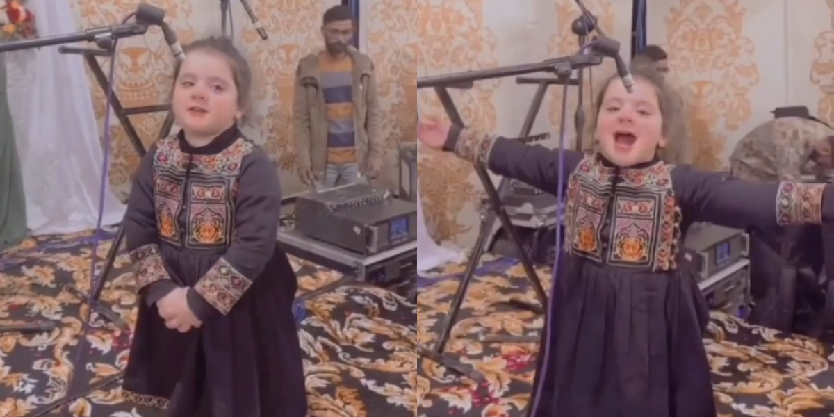 Baby Amal sings 'Let it go', Aiman and Minal applause her baby words