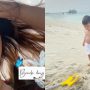 Naimal Khawar and baby Mustafa enjoys beach day in Dubai