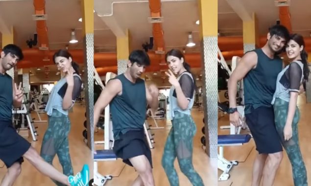 Watch Rhea Chakraborty goofs around with Sushant, ‘Miss you so much’