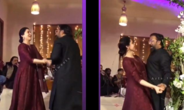 Shaista Lodhi's dance video with husband goes viral, watch