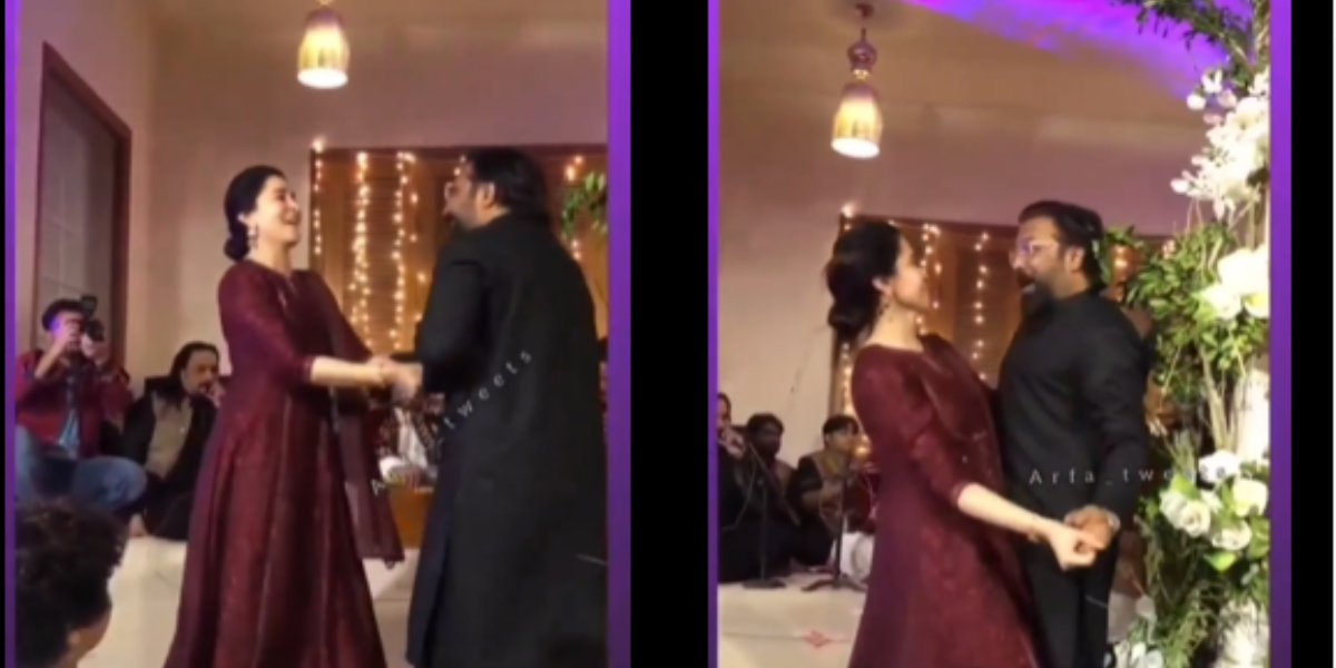 Shaista Lodhi's dance video with husband goes viral, watch