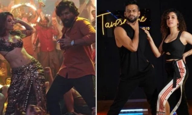 Watch Sanya Malhotra flaunts her moves on Samantha’s Oo antava