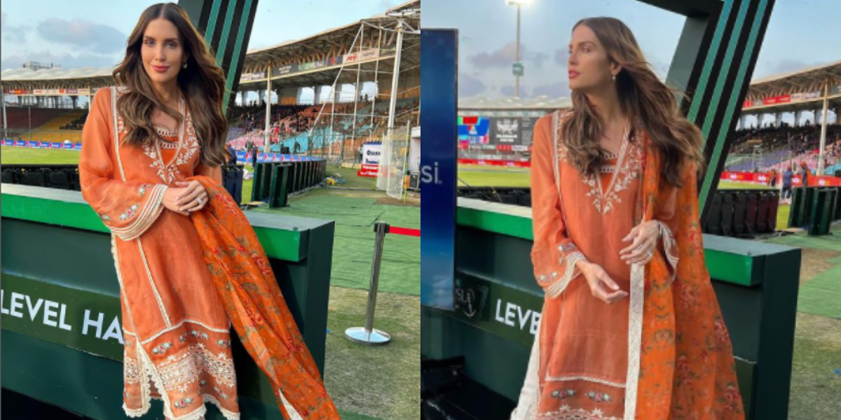 PSL 2022: Presenter Erin Holland wins hearts with her Desi style