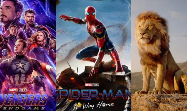 Here’s the list of highest-grossing films of all time!