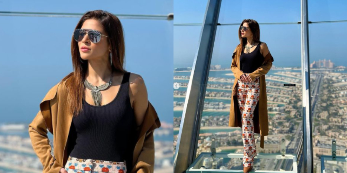 Ayesha Omar enjoys the priceless view of her life in Dubai