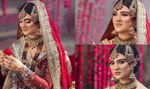 Sarah Khan looks drop dead gorgeous in drool-worthy bridal outfit