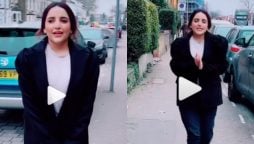 Hareem Shah radiates winter vibes in UK