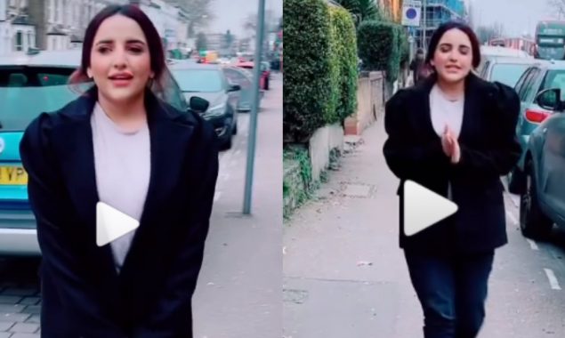 Hareem Shah radiates winter vibes in UK