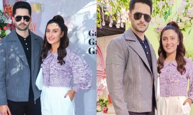 Ayeza Khan and Danish Taimoor set couple goals at Nida Yasir’s birthday bash