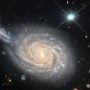 Galactic Conjunction Captured by Hubble Space Telescope