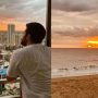 Vicky Kaushal eats ‘gajar ka halwa’ as he enjoys the sunset