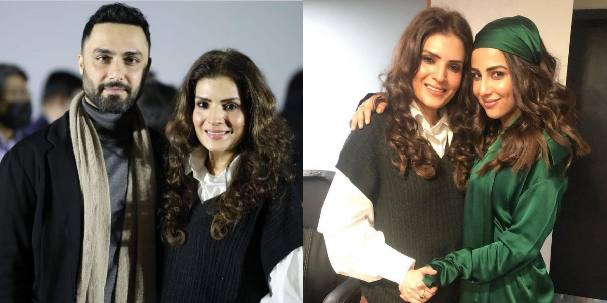 Actress Resham shares a fan moment with Parizaad cast