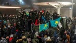 Gunfire in largest Kazakh city, Moscow-led troops arrive