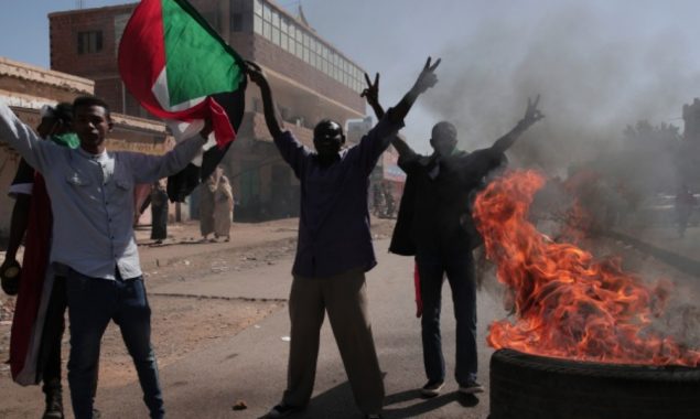 Three killed in Sudan as thousands protest against military