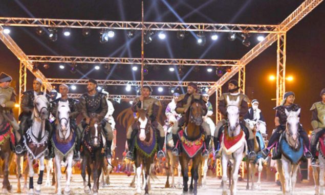 Saudi Arabian Horses Festival starts with a horse auction