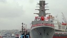 Turkey launches 1st indigenous intelligence ship