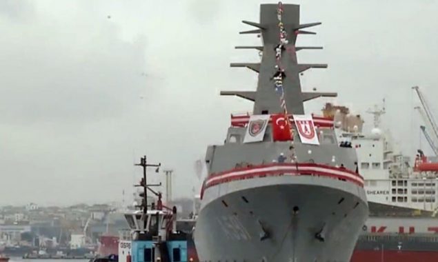 Turkey launches 1st indigenous intelligence ship