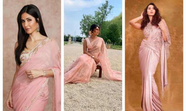 Priyanka Chopra, Nora Fatehi to Katrina Kaif: 5 Divas who looked gorgeous in blush pink saree