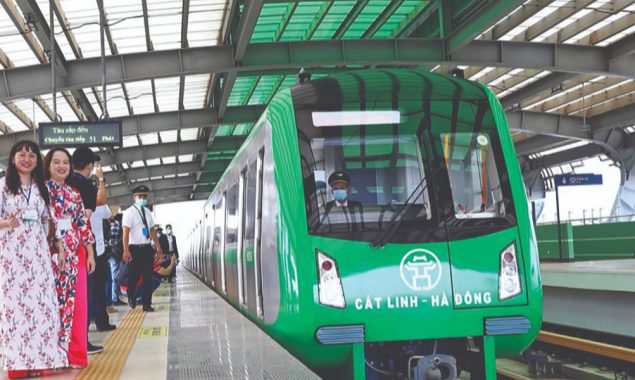 Urban railway officially opens in Vietnam