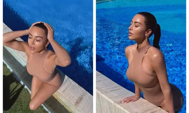 Kim Kardashian Deletes Bikini Photos as Fans Accuse Her Of Photoshop