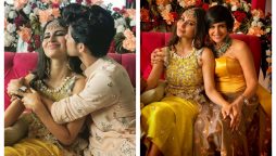 Mouni Roy Looks Ravishing in a Yellow Lehenga at her Haldi & Mehendi Ceremony with Suraj Nambiar; PICS & Videos