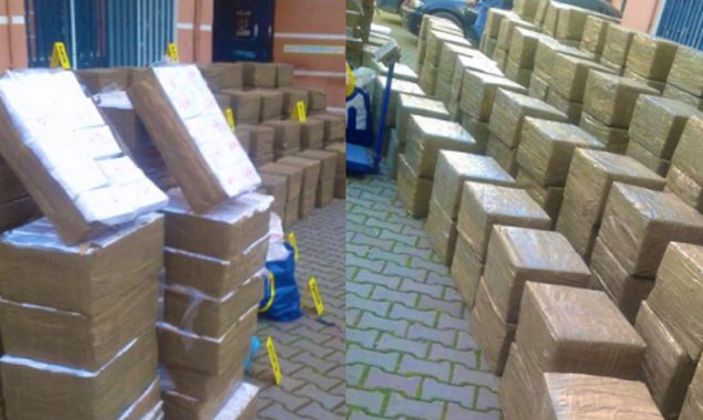 Morocco seizes 2.1 tonnes of cannabis, arrests 3 suspects