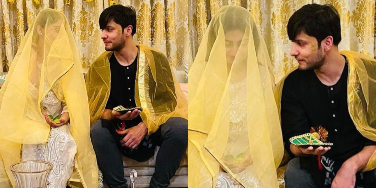 Hiba Bukhari shares lovely photos from her Mayun   