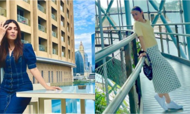 Ayeza Khan kicks off New Year 2022 with a trip to Dubai 
