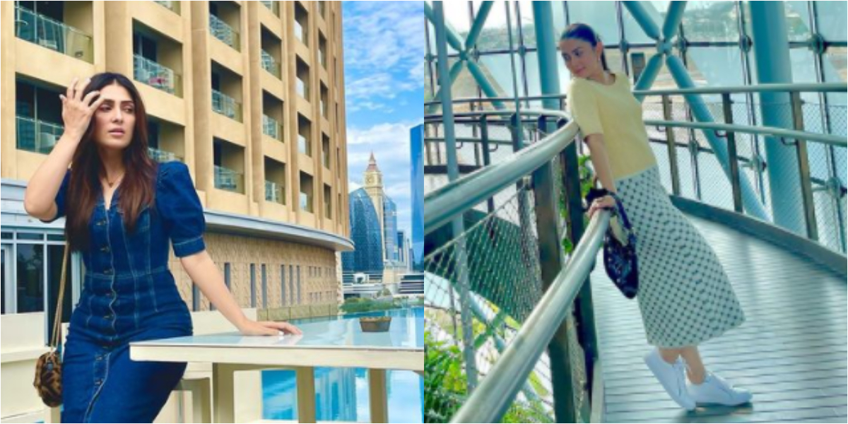 Ayeza Khan kicks off New Year 2022 with a trip to Dubai 