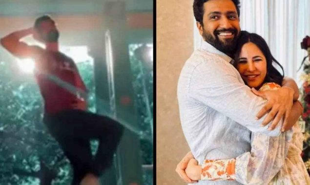 ‘Katrina bhabhi is recording?’ fans asks as Vicky Kaushal dances to Rowdy Baby