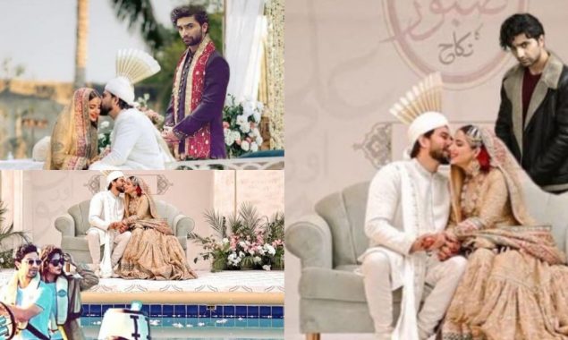 Check out funny memes with Ahad attending Saboor Aly’s wedding
