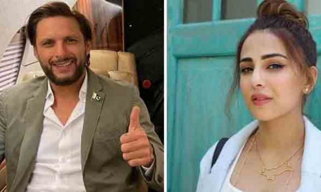 Ushna Shah shares a fan moment with Shahid Afridi, ‘Lala Ney Dil Jeet Liya’