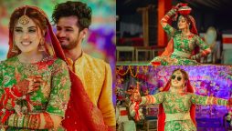 Inside TikToker Kanwal Aftab and Zulqarnain's exuberant Mehendi event