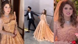 PHOTOS: TikTok stars Kanwal Aftab and Zulqarnain's dreamy wedding reception