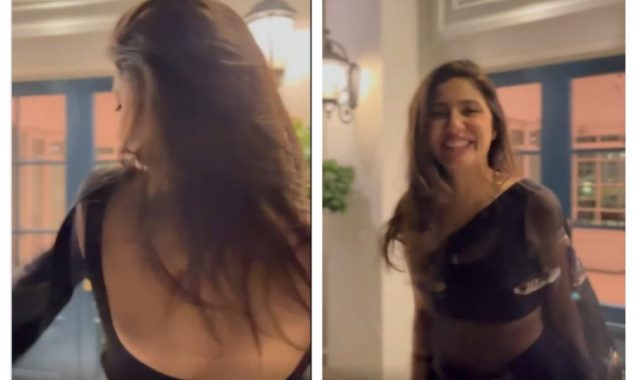 Mahira Khan BREAKS the internet with killer dance moves in Saree